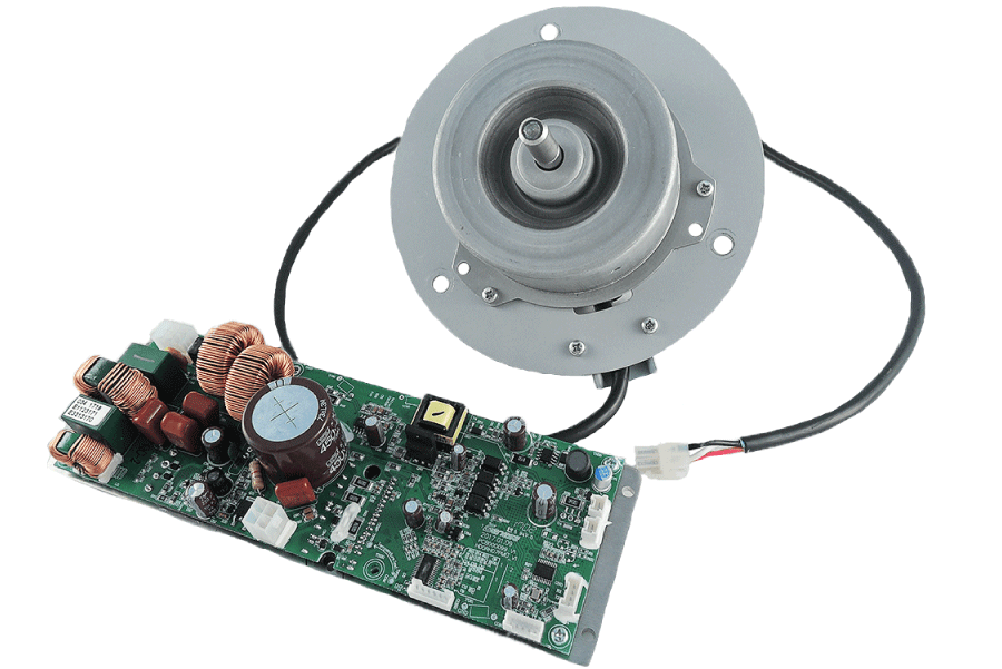 High efficiency BLDC motor for cooker hoods